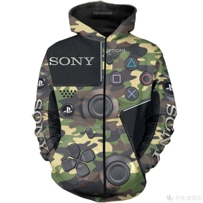 设计一言难尽:潮牌gopostore推出PlayStation4手柄主题印花服装