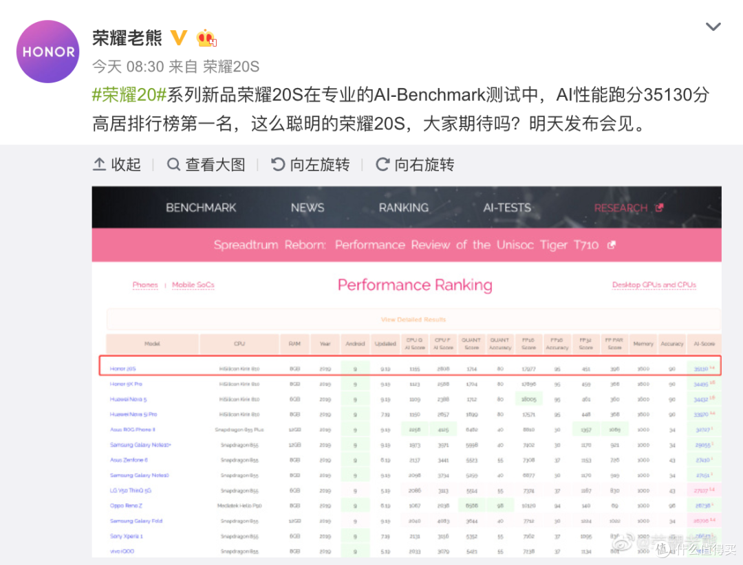 不愧是你！荣耀20S靠神仙颜值+犀利自拍 抢尽风头