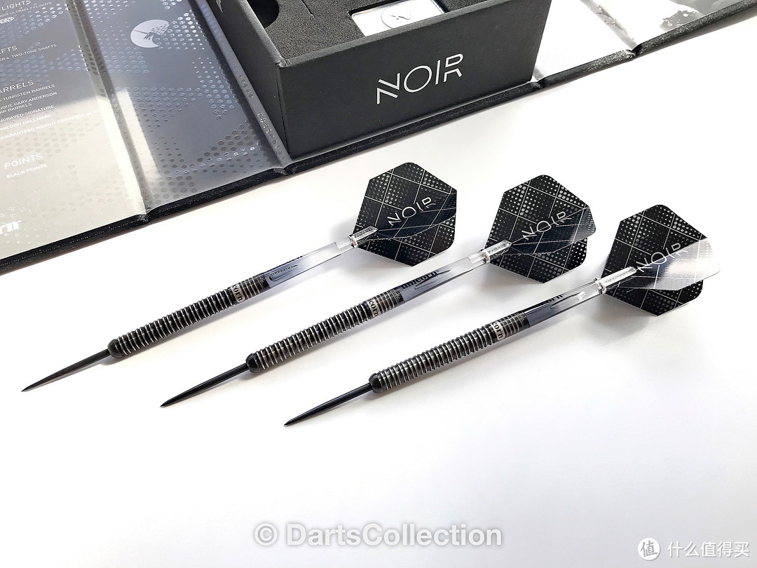 飞镖收藏开箱评测第二期——Noir Gary Anderson Steel Tip Dart Set