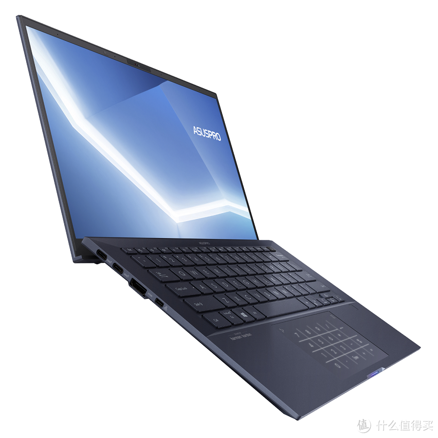 轻如鸿毛：ASUS 华硕 发布 ASUSPRO B9 14寸超轻薄商用本，干练造型配10代酷睿，仅重880克