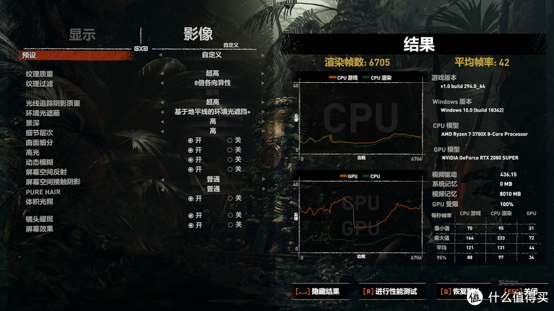 （4K分辨率、DLSS超高画质下开启RTX）