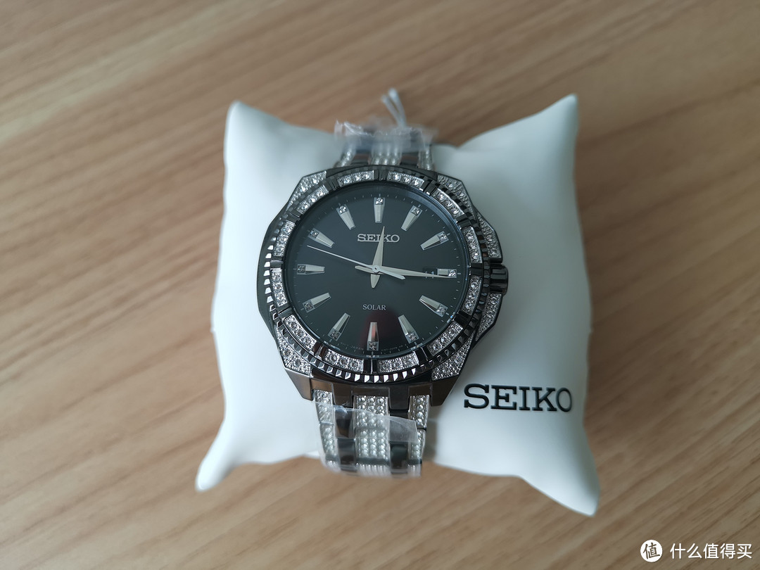 不一样的Seiko，亮晶晶的精工！46mm超大盘精工SNE459开箱