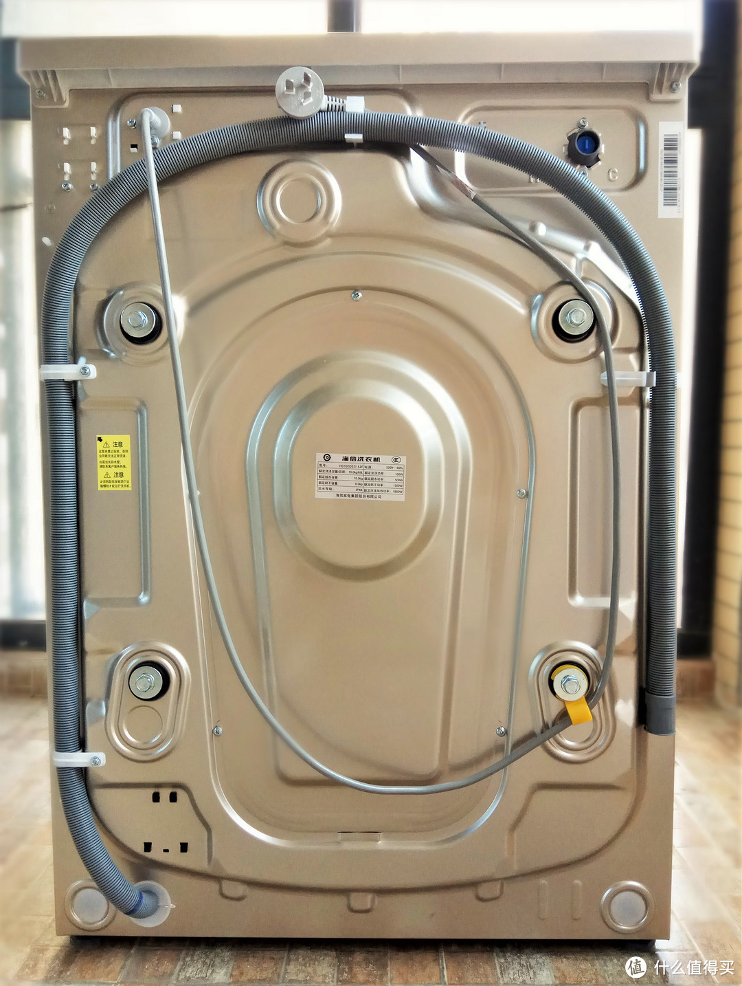 胸围才540mm的10kg洗烘一体机，省心全筒免污：海信暖男S2使用评测