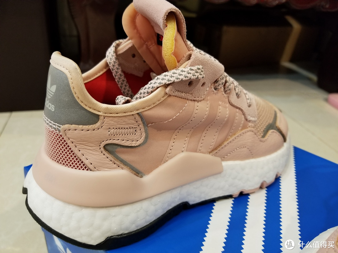 [站内首晒]  2019 adidas 三叶草 X 3M   NITE JOGGER女子经典鞋入手记