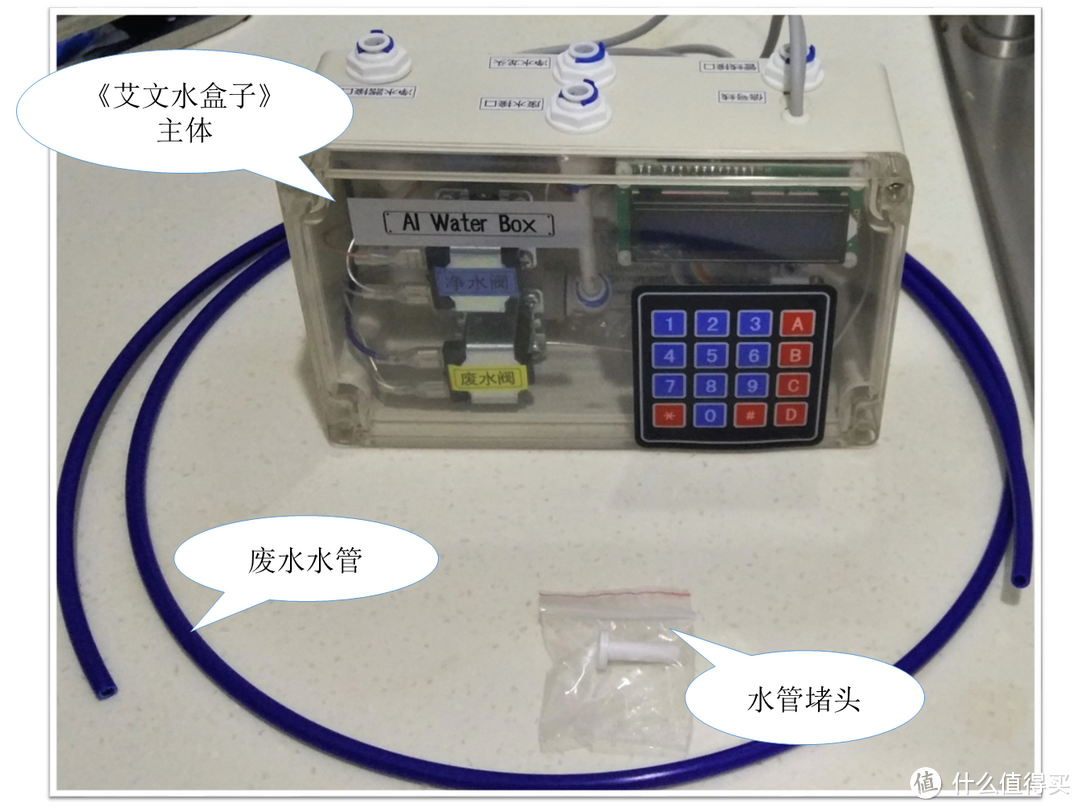 自改管线机，【艾文水盒子】配合小米净水器，便捷喝好水。