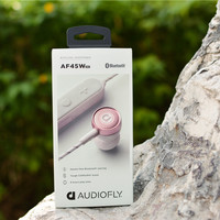 Audiofly AF45W 蓝牙耳机外观展示(腔体|耳套|充电线|充电口)