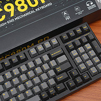 利奥博德FC980M石默金键盘外观细节(按键|指示灯|防滑垫|脚撑|键帽)