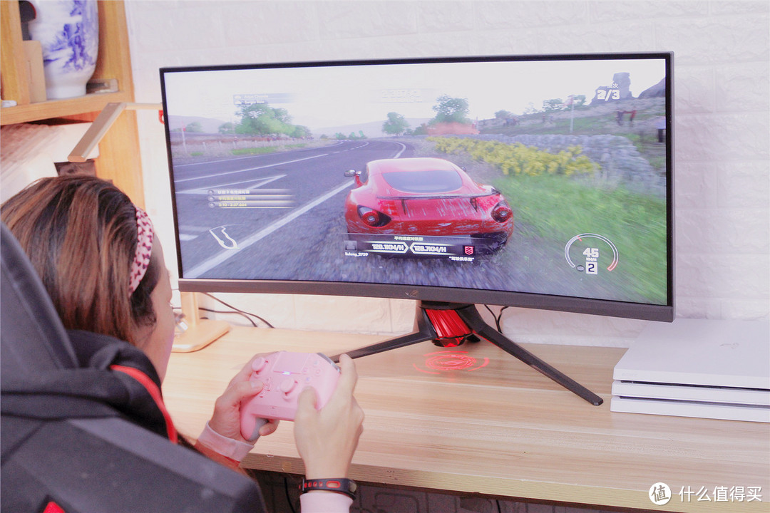 满满少女心,通吃PS4手机PC多平台,雷蛇飓兽粉晶版无线手柄评测