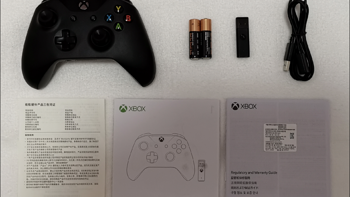 XboxOneS无线手柄外观图片(适配器|电池|延长线|屏蔽环|控制器)