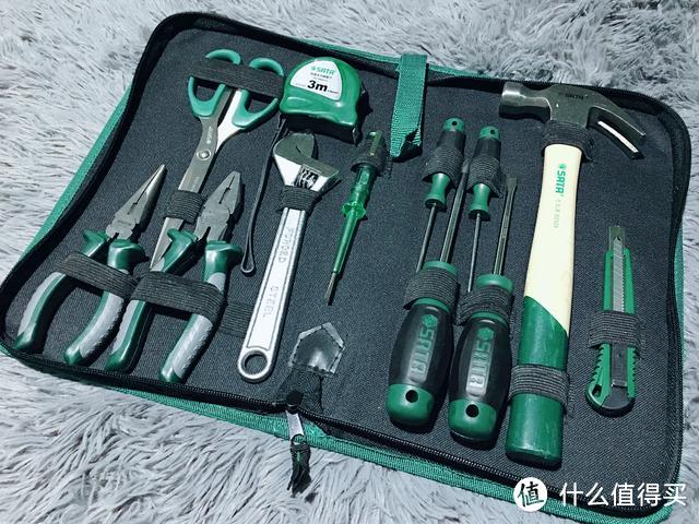 世达12件套家用基本工具评测体验，小工具大用处，居家好帮手！