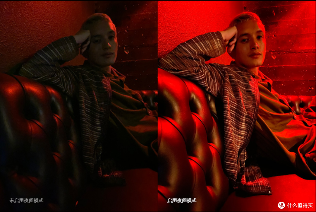 这也是po出的夜间模式。这张好像还正常一点。