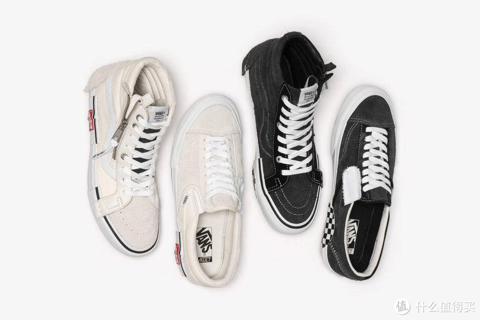 Vans  Sk8-Hi 经典款穿旧后，我选择了  “Deconstructed”补位