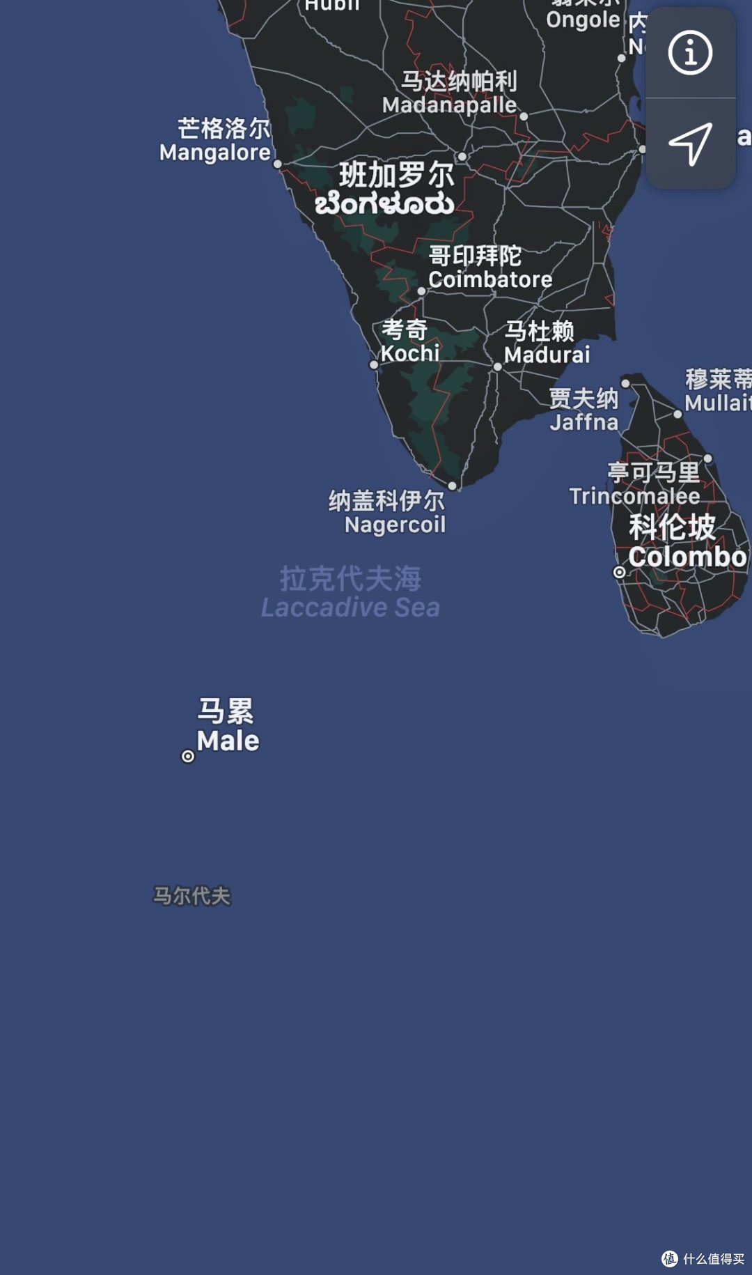 马代位置图