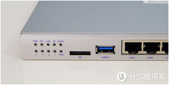 自带SD卡槽，以及USB 3.0接口，这个USB接口可以直接接入NAS。