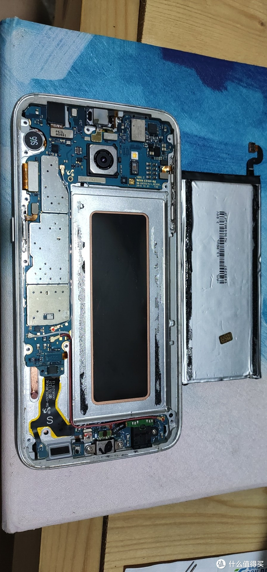 我拆我拆我拆拆拆 篇一:古董三星s7e换指纹识别模块,复活中?