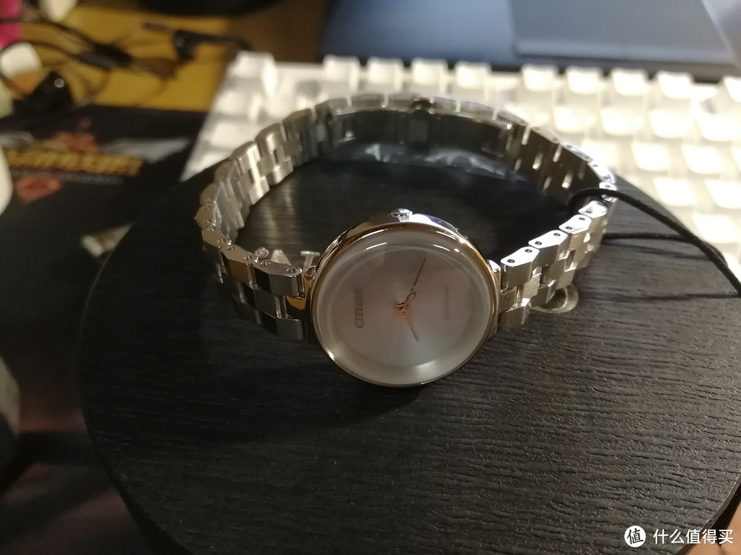 CITIZEN 西铁城 EW5500-81A 女士光动能腕表开箱