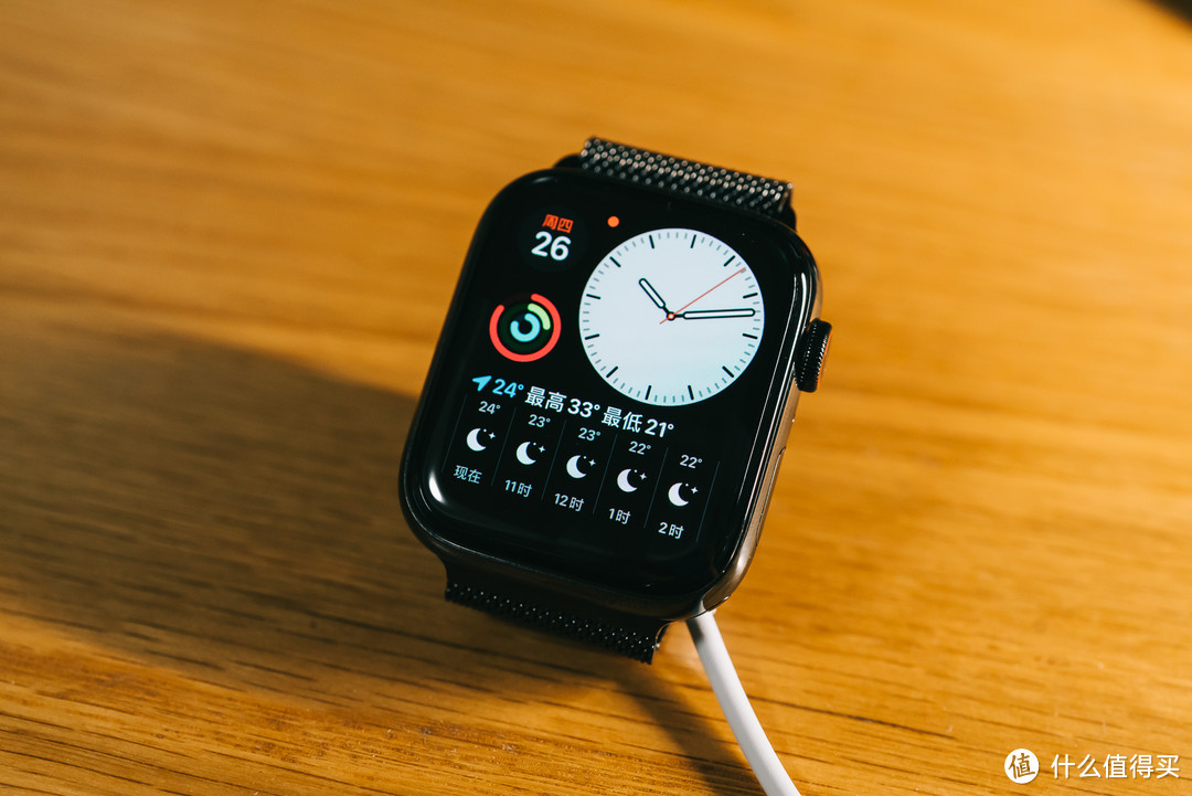 我第二款苹果手表 — Apple Watch 5 黑色不锈钢版+米兰尼斯表带