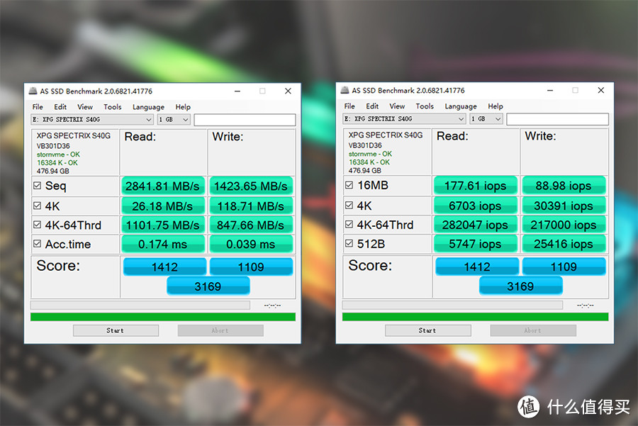 让RGB全副武装你的电脑 威刚XPG龙耀S40G RGB M.2固态硬盘评测