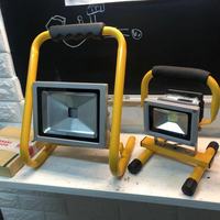 手提LED灯锂电充电式LED户外灯图片展示(正面|背面)