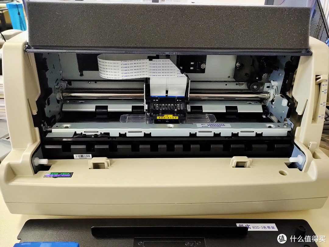 针式打印机的针头，打印的时候左右移动。