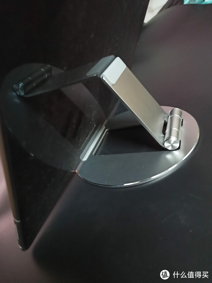 史上最佳的铝合金手机平板支架（随身携带的好助手）idock桌面防滑托架