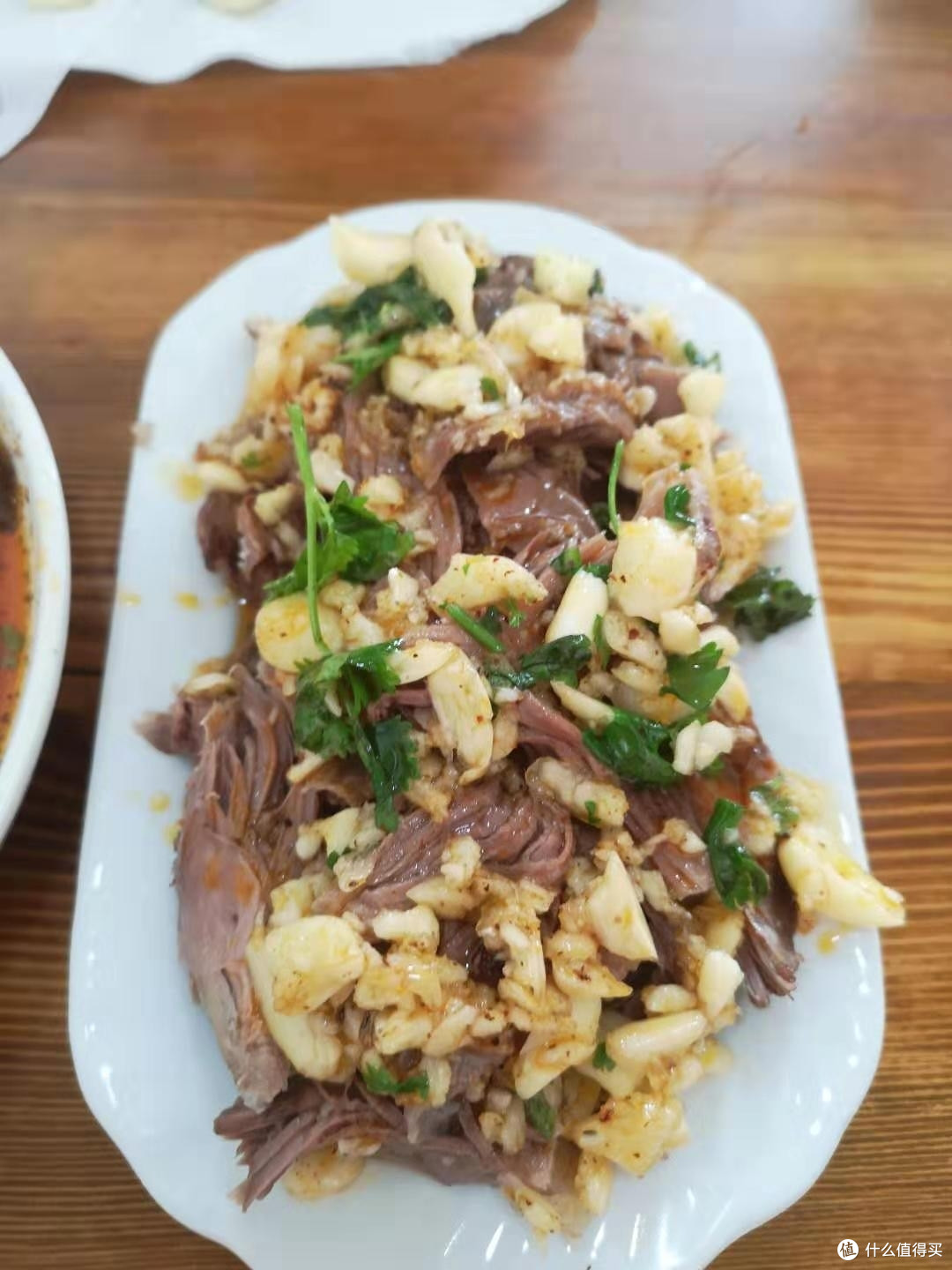 蒜蓉羊肉
