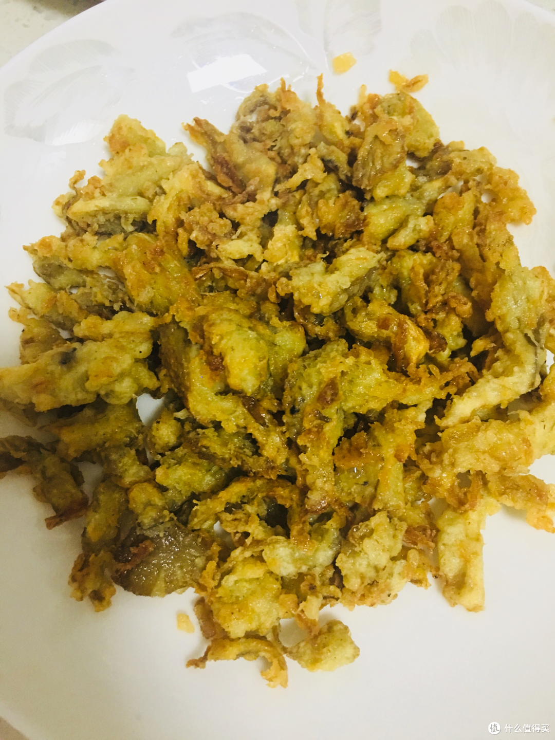 假期做点娃爱吃的-干炸鲜蘑
