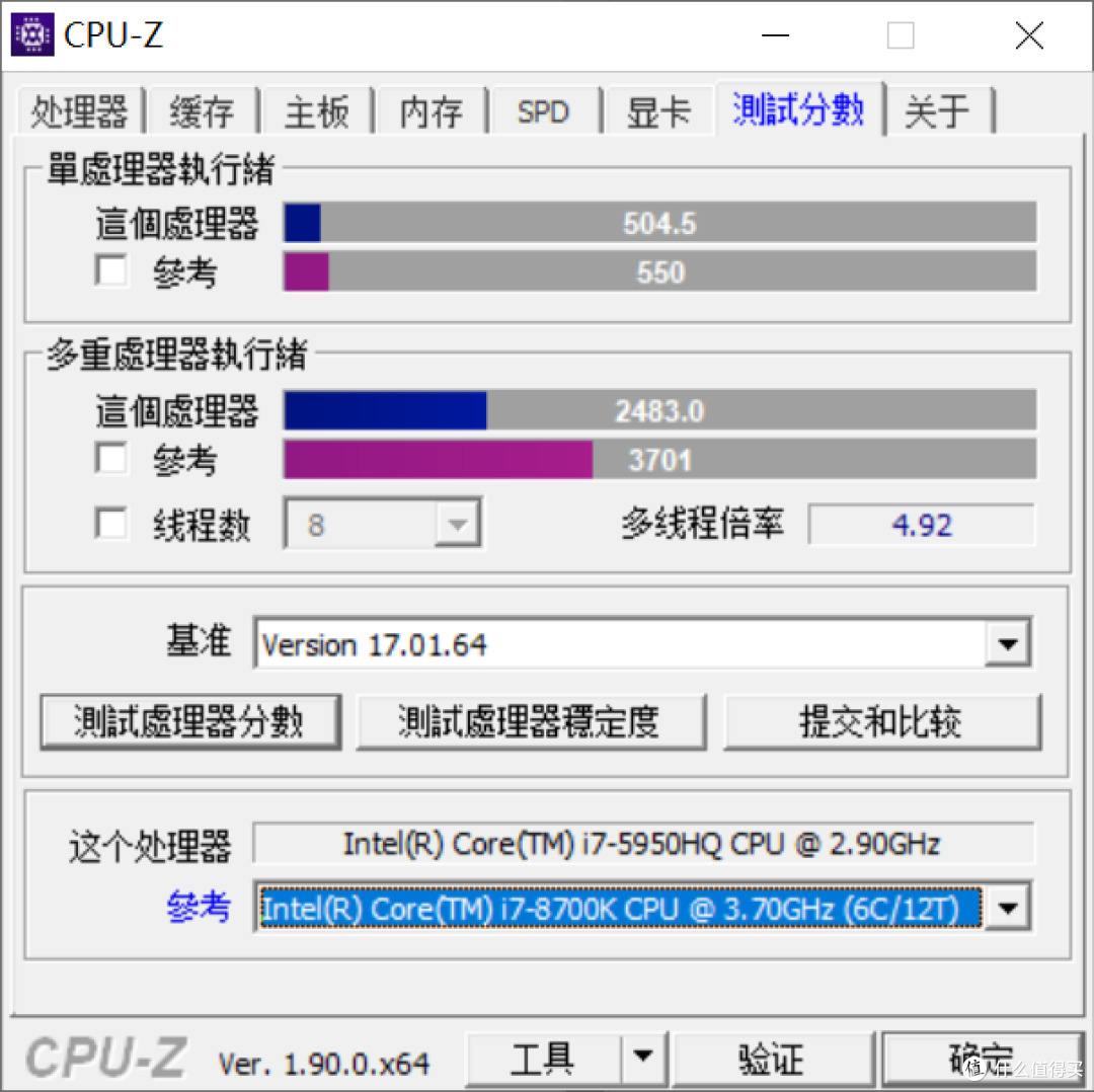 优秀的单核性能