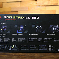 华硕ROG STRIX LC 360图片展示(电源线|底板扣具|水泵|风扇|水管)