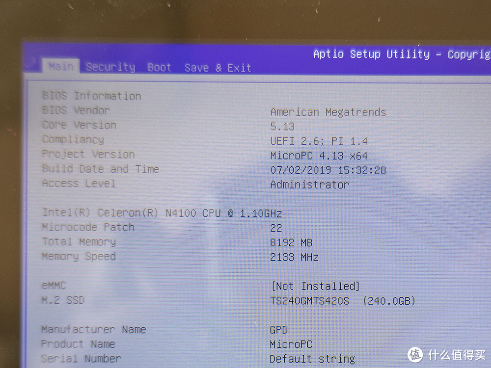GPD MicroPC更换2242固态硬盘