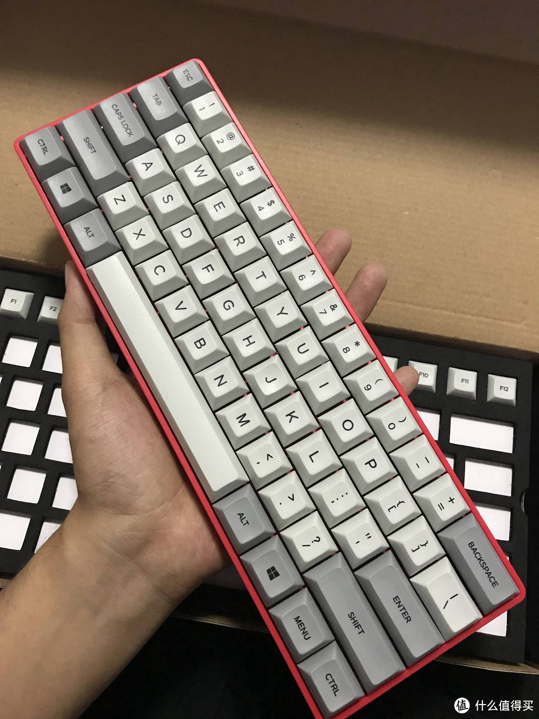 晒物铸键师灰白英文dsa键帽