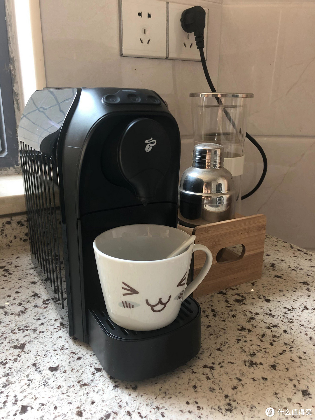 三重压力技术带来全新体验——【德国奇堡Tchibo Easy小易胶囊咖啡机】使用评测