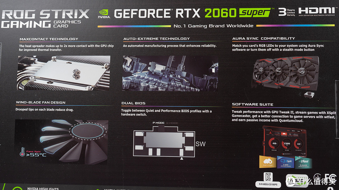 ROG Strix RTX 2060S O8G显卡试玩，光追前后对比和性能分析