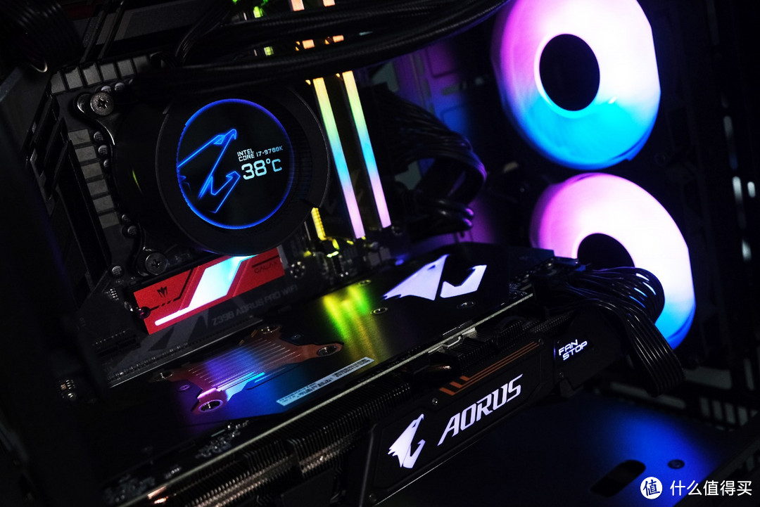 给你的水冷头定制画面,AORUS Liquid Cooler 240水冷尝鲜