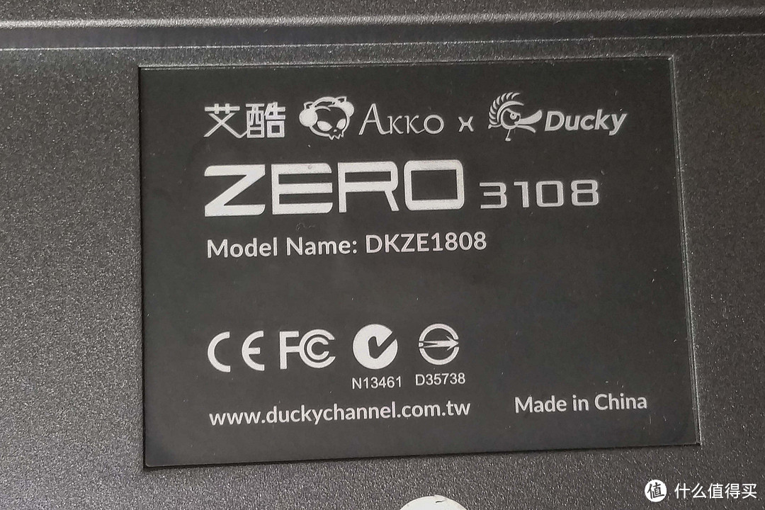 AKKO × Ducky ZERO 3108 机械键盘 加灯记录