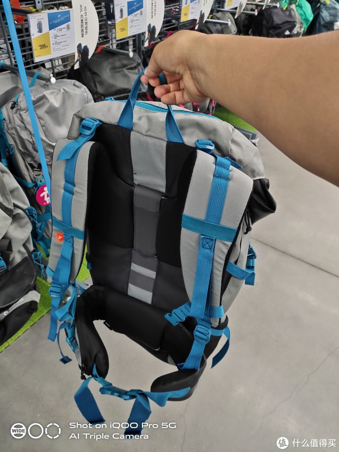 双十一剁手必看,迪卡侬双肩大容量背包旅行登山一包走天涯