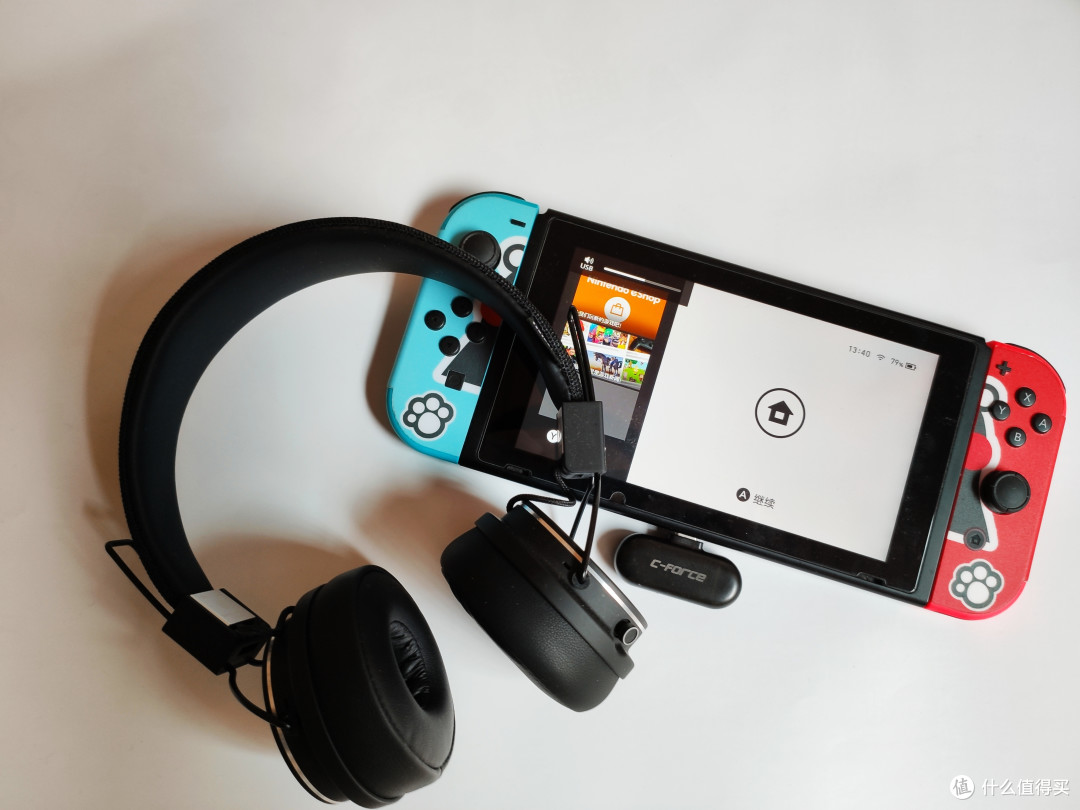 让SWITCH通勤更加便利——C-Force音频蓝牙适配器