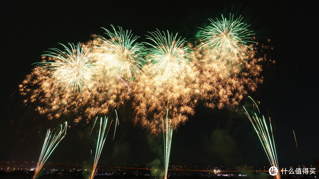 打ち上げ花火 夏日祭花火大会末班车巡礼