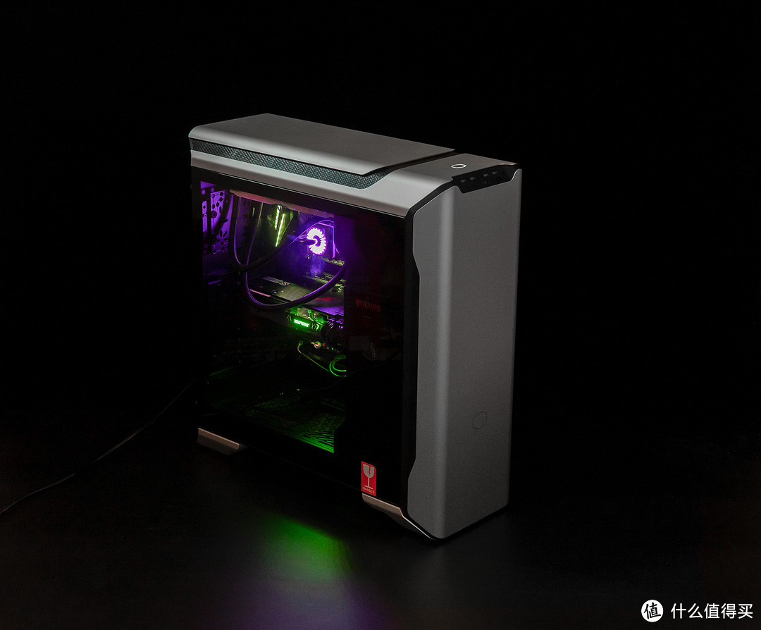 i9-9900KF+M10H+iGAME RTX 2080S装机,实测SL600M垂直风道