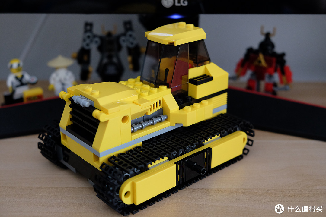 乐高工程大队出动!——LEGO 乐高 城市组 60074 推土机