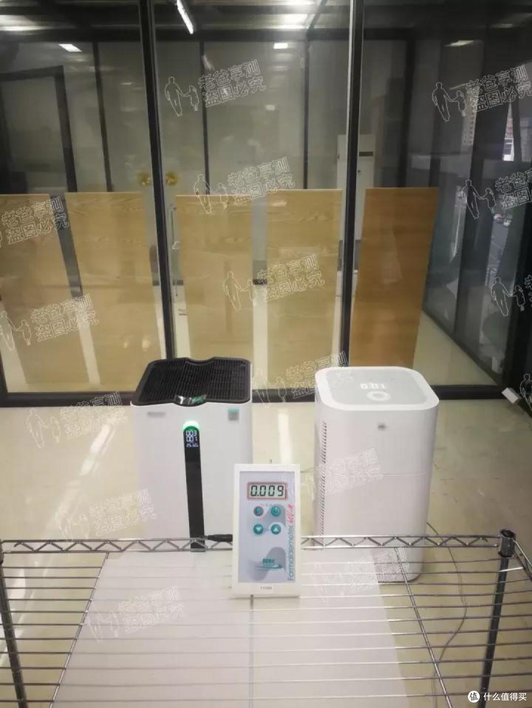 ▲ 检测舱内空白值