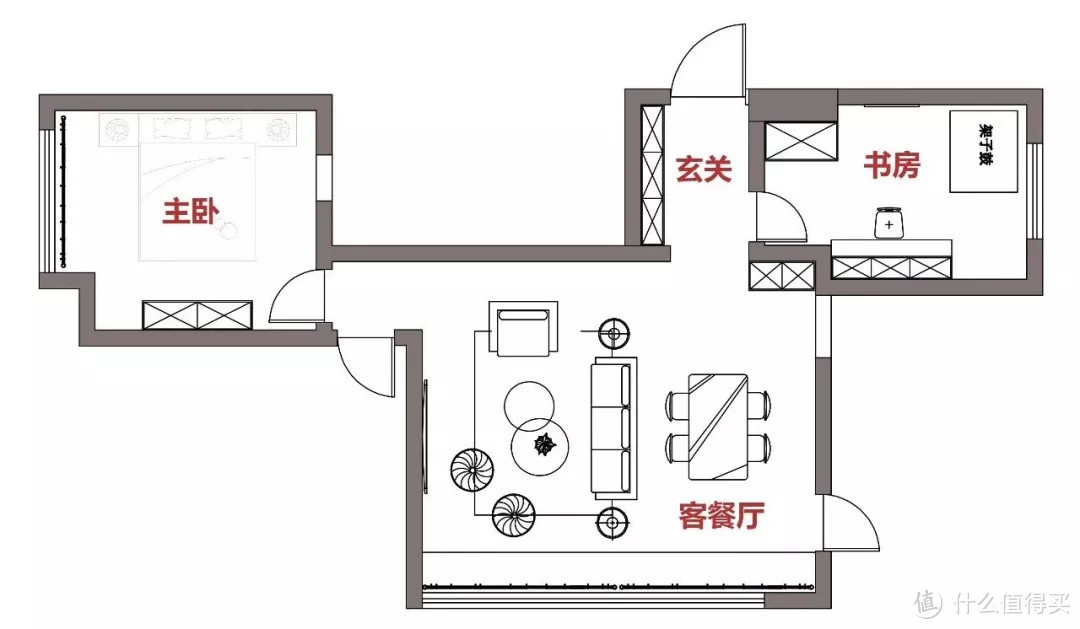 118㎡精装房改造，隔音室+升降投影仪，为爱电影爱音乐的屋主，打造一个理想家！