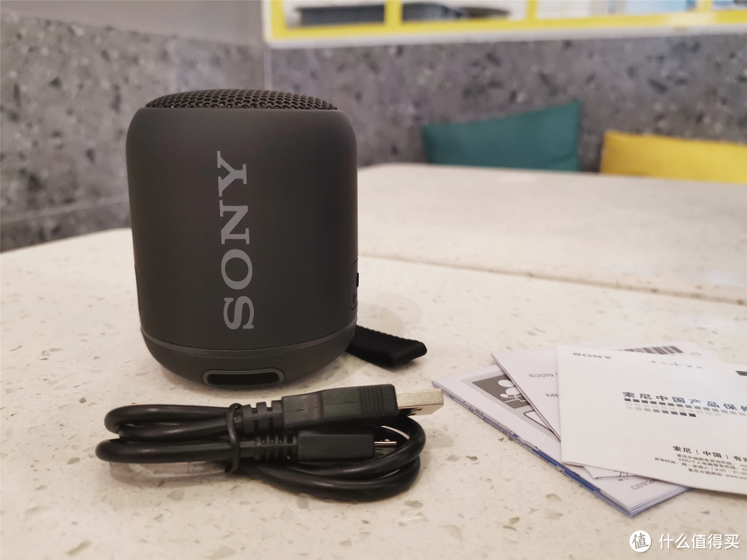 SONY SRS-XB12 便携式无线蓝牙音箱开箱简晒