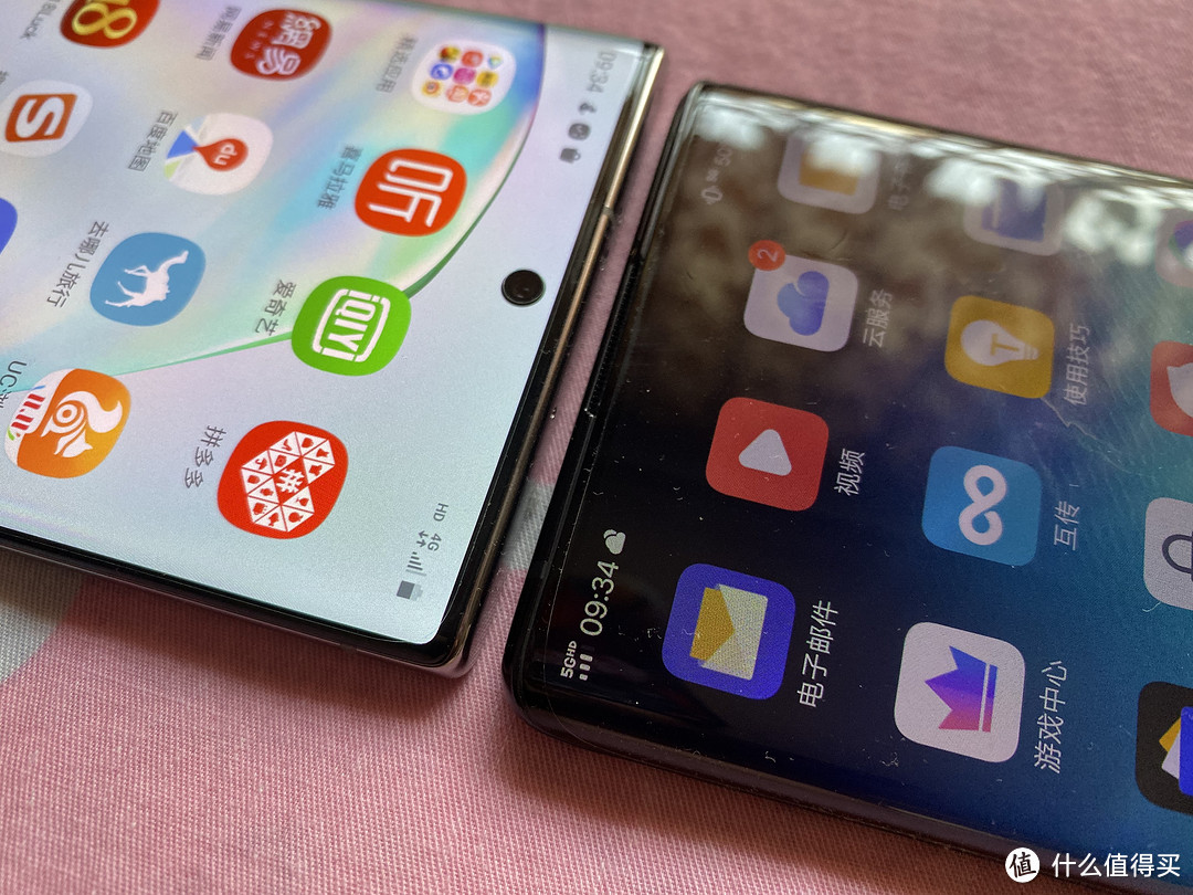 同样环境下，Galaxy Note 10+ 5G显示4G信号，vivo NEX 3 5G显示5G，实际测速也就是4G水平