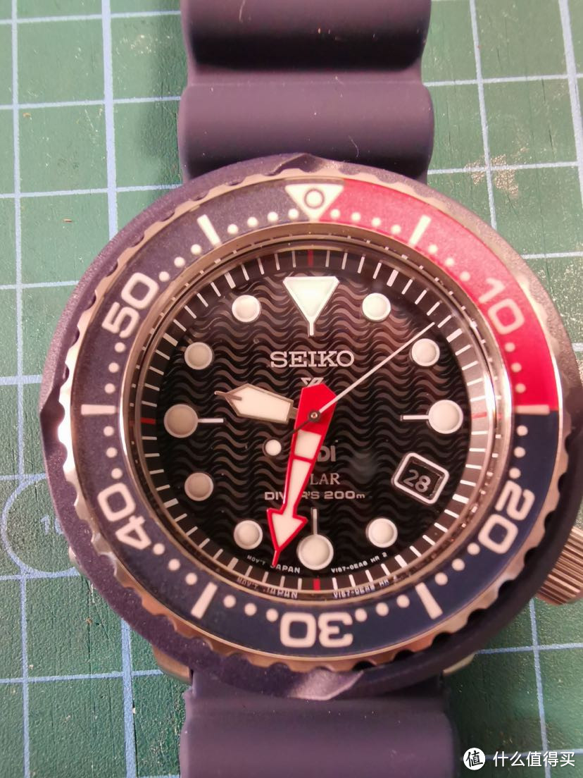 seiko 200米小罐头 PADI版闪电送达+简单做个表带上手