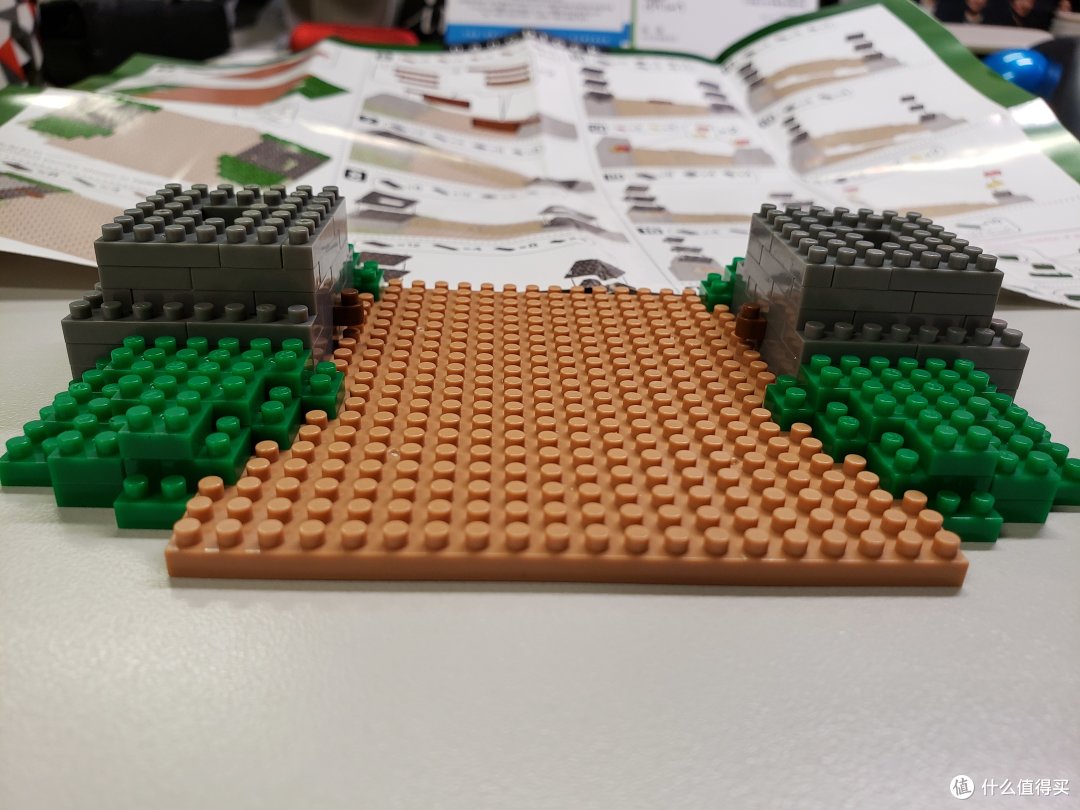 买不起的我 入了nanoblock Usj限定jurassic Park Gate 积木拼插 什么值得买