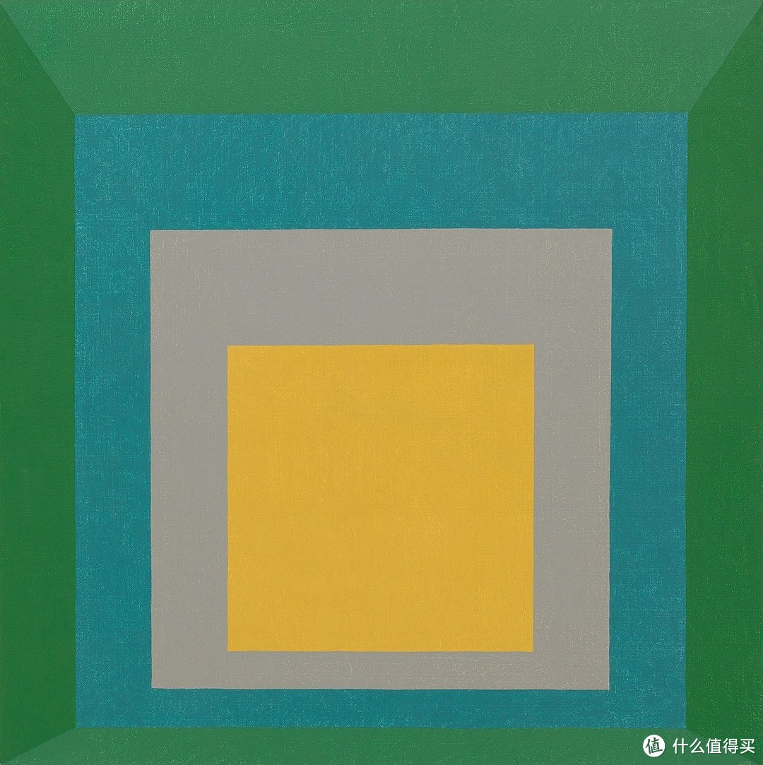 △Josef Albers/《Homage to the Square: Apparition》