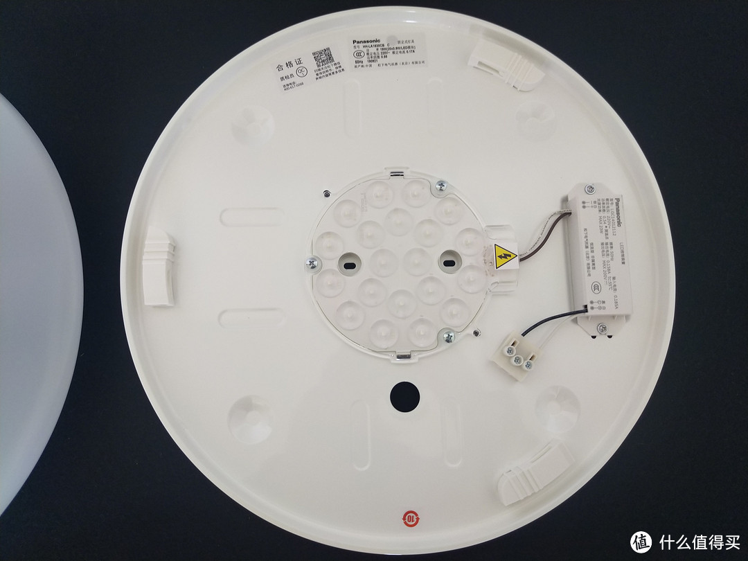 松下LED吸顶灯 HHLA1630CB 19W素白快速开箱