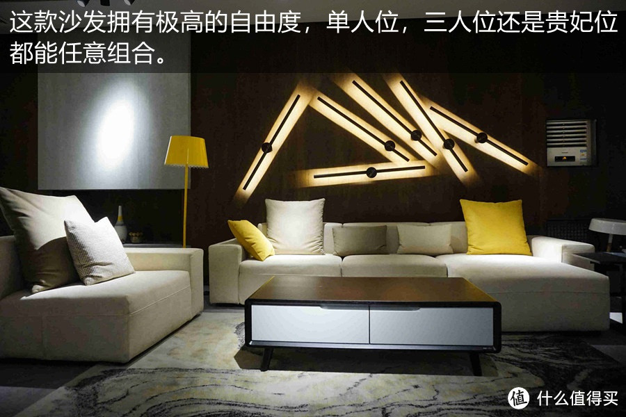 卡昂沙发测评:自由组合“积木”式沙发(型号:2C-1113C)