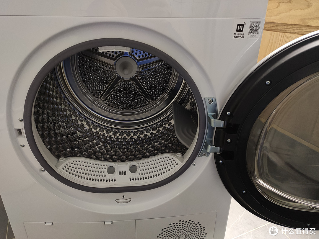 热泵干衣机的那些事，美的MH100-H1W 干衣机使用及数据详测